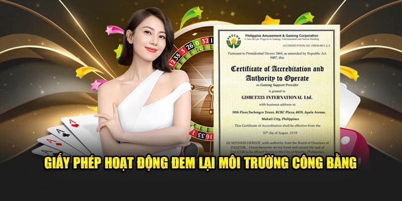 Giấy phép hoạt động Soc88 và ý nghĩa quan trọng